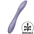 SATISFYER - G-SPOT FLEX 2 MULTIVIBRATOR LILLA