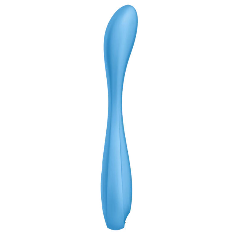 SATISFYER - G-SPOT FLEX 4+ MULTIVIBRATOR APP BLÅ