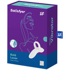 SATISFYER - BOLD LOVER FINGERVIBRATOR HVID