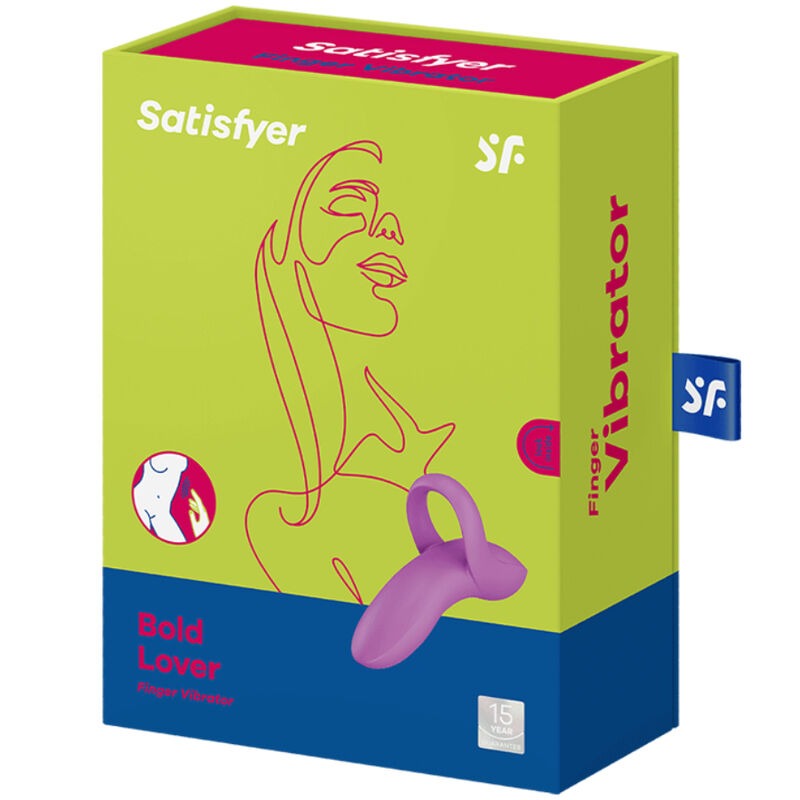 SATISFYER - BOLD LOVER FINGERVIBRATOR PINK