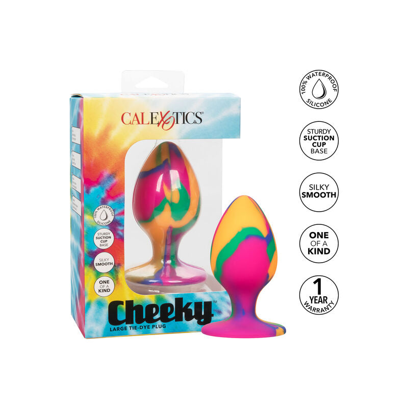 CALEXOTICS - FRÆK STOR TIE-DYE ANALPLUG