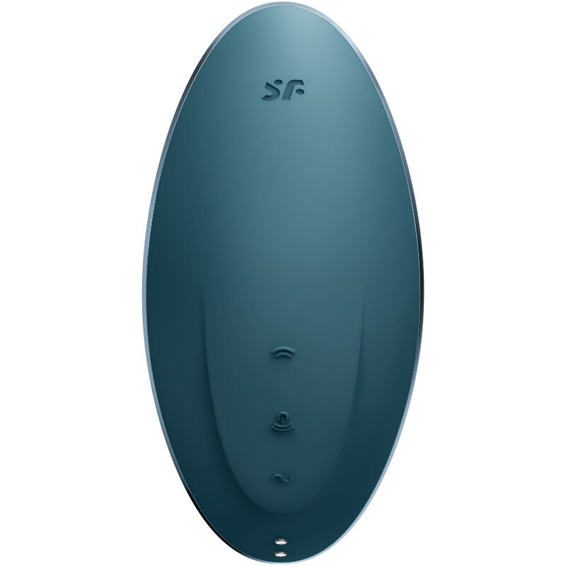 SATISFYER - VULVA LOVER 1 LUFTPULS STIMULATOR & VIBRATOR BLÅ