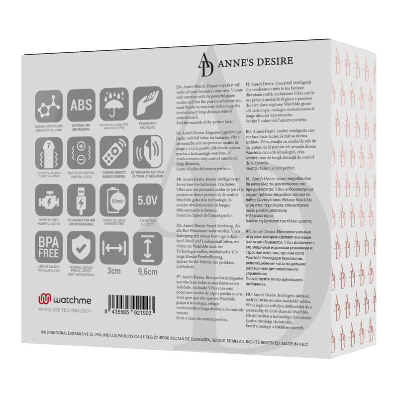 ANNE'S DESIRE - TRUSSER PLEASURE TECHNOLOG A WATCHME SORT