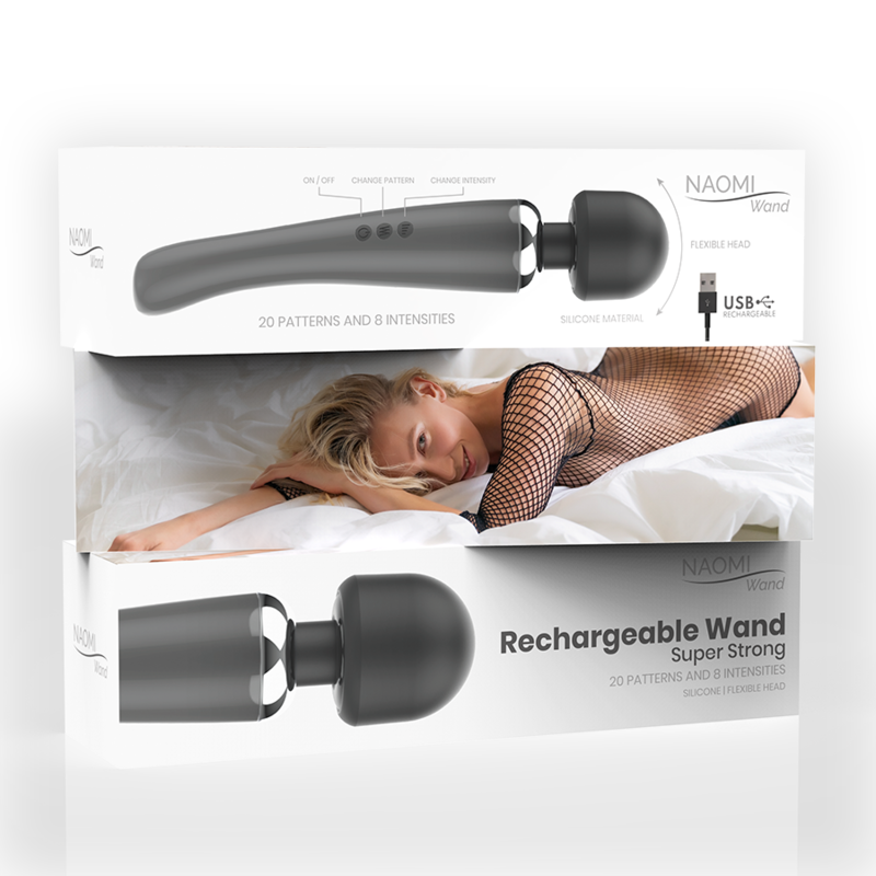 NAOMI WAND - NY SUPER STÆRK MASSAGEAPPARAT