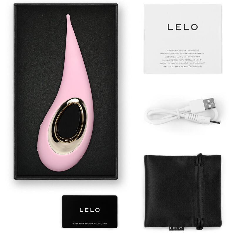 LELO - DOT KLITORIS STIMULATOR - LYSERØD