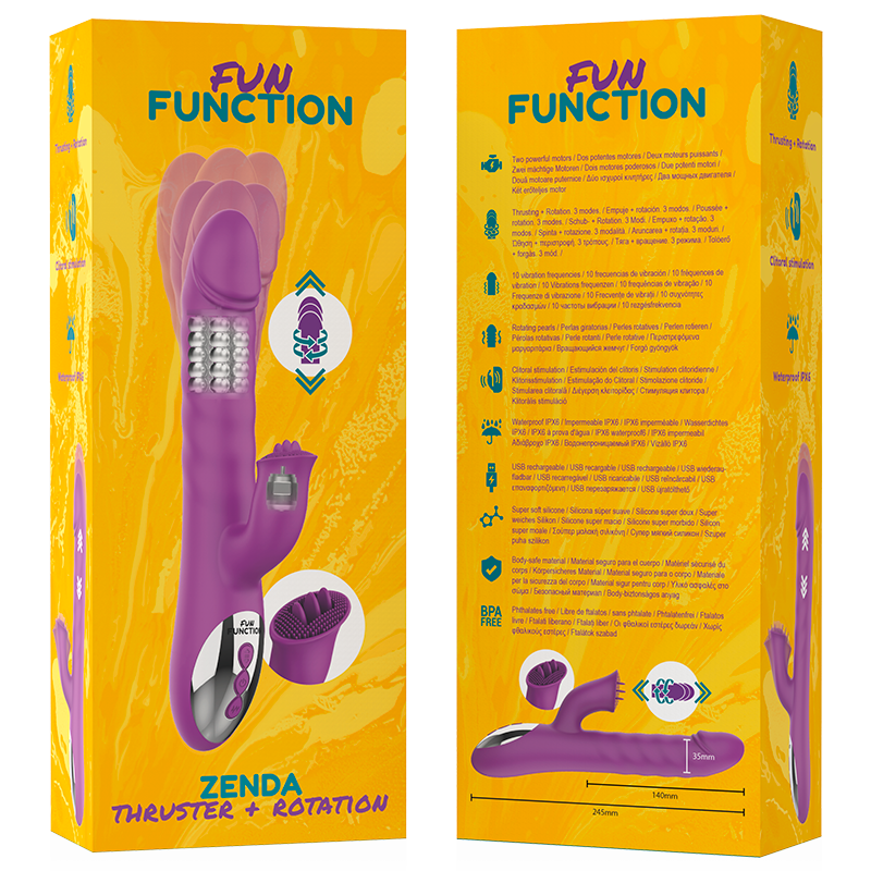 SJOV FUNKTION - ZENDA THRUSTER & ROTATION