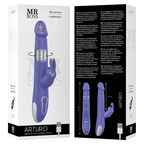 MR BOSS - ARTURO VIBRATOR & ROTATOR KOMPATIBEL MED WATCHME TRÅDLØS TEKNOLOGI