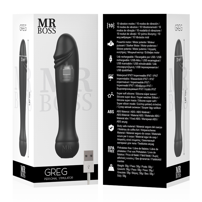 MR BOSS - GREG PERSONLIG STIMULATOR