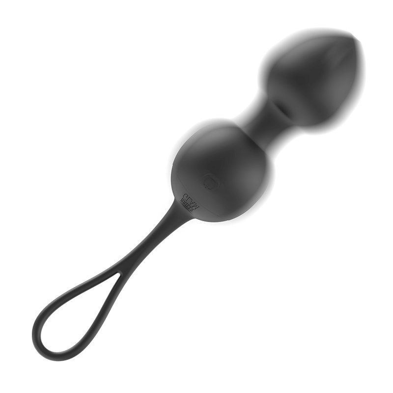BRILLY GLAM - VIBRERENDE KEGELPERLER FJERNBETJENING