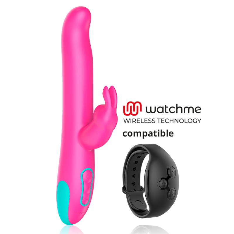 HAPPY LOKY - PLUTO KANINVIBRATOR & ROTATOR WATCHME TRÅDLØS TEKNOLOGI KOMPATIBEL