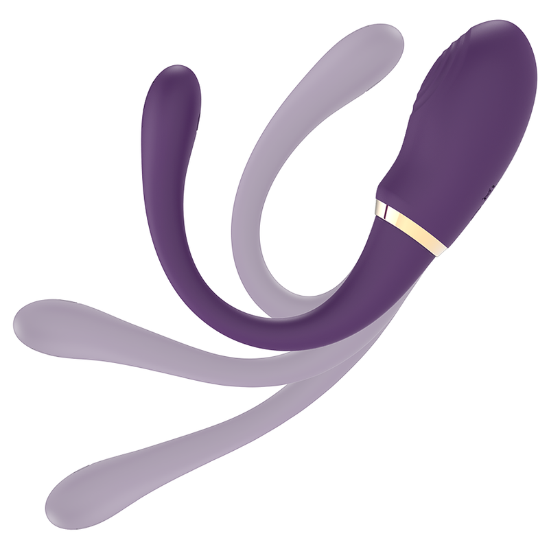 TREASURE - MERLIN DOBBELT PARVIBRATOR FJERNBETJENING