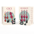 CICI BEAUTY - PREMIUM SILIKONE 3 VIBRERENDE KEGELPERLER MED FJERNBETJENING