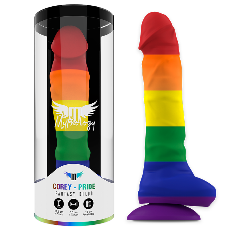 MYTOLOGI - COREY PRIDE DILDO L