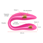 ONINDER - LISBOA PINK G-POINT & KLITORIS STIMULATOR - GRATIS PINK APP