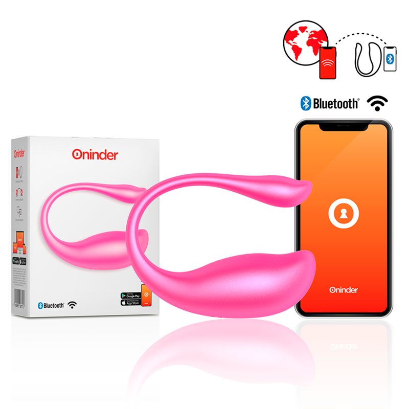 ONINDER - NAIROBI VIBRERENDE ÆG ROSA - GRATIS APP