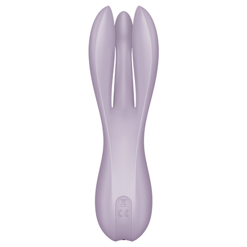 SATISFYER - TREKANT 2 VIBRATOR VIOLET