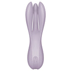 SATISFYER - TREKANT 2 VIBRATOR VIOLET