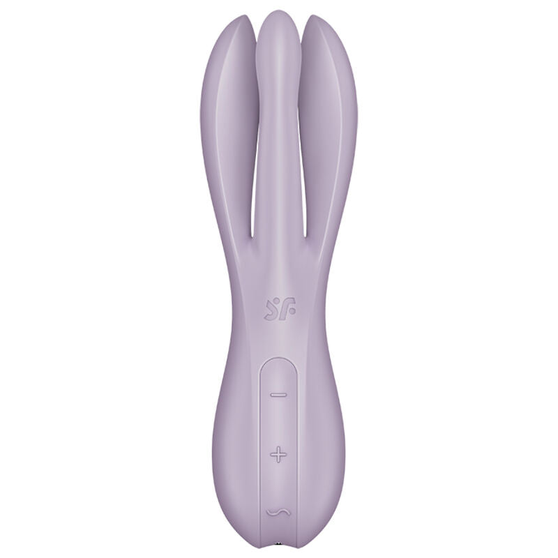 SATISFYER - TREKANT 2 VIBRATOR VIOLET