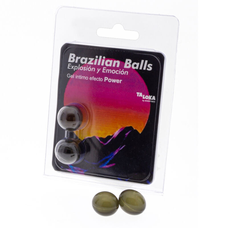 TALOKA - 2 BRASILIANSKE BOLD MED POWER EFFEKT SPÆNDENDE GEL