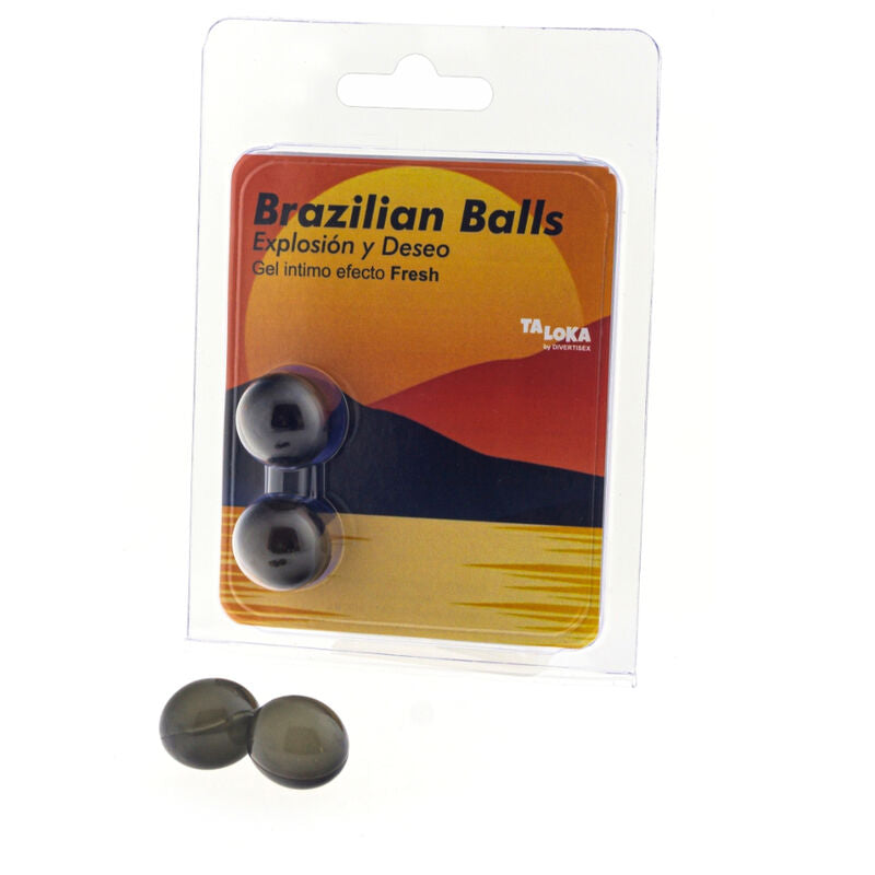 TALOKA - 2 BRASILIANSKE BOLLER FRISK EFFEKT SPÆNDENDE GEL