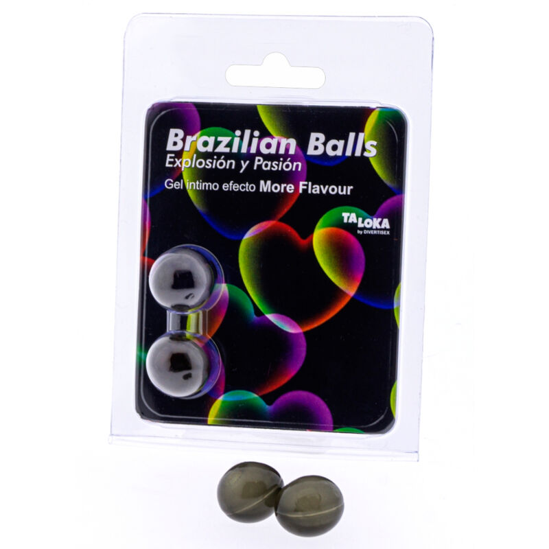 TALOKA - 2 BRASILIANSKE BOLLER MERE SMAGSEFFEKT SPÆNDENDE GEL