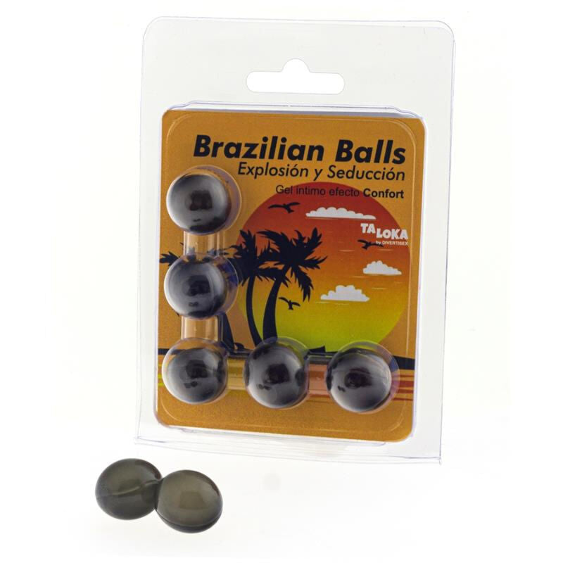 TALOKA - 5 BRASILIANSKE BOLD KOMFORTEFFEKT SPÆNDENDE GEL