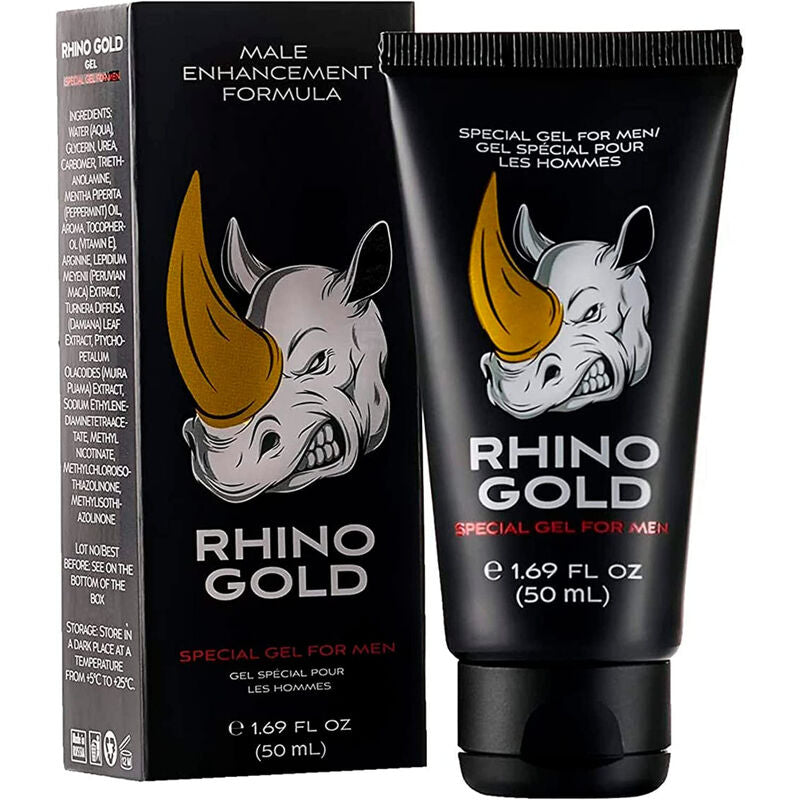 RHINO GOLD - SPECIAL GEL TIL MÆND 50 ML