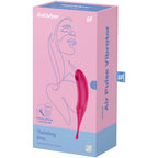 SATISFYER - TWIRLING PRO LUFTPULS STIMULATOR & VIBRATOR RØD