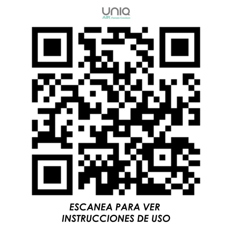 UNIQ - AIR LATEXFRI KVINDEKONDOM 3 STK.