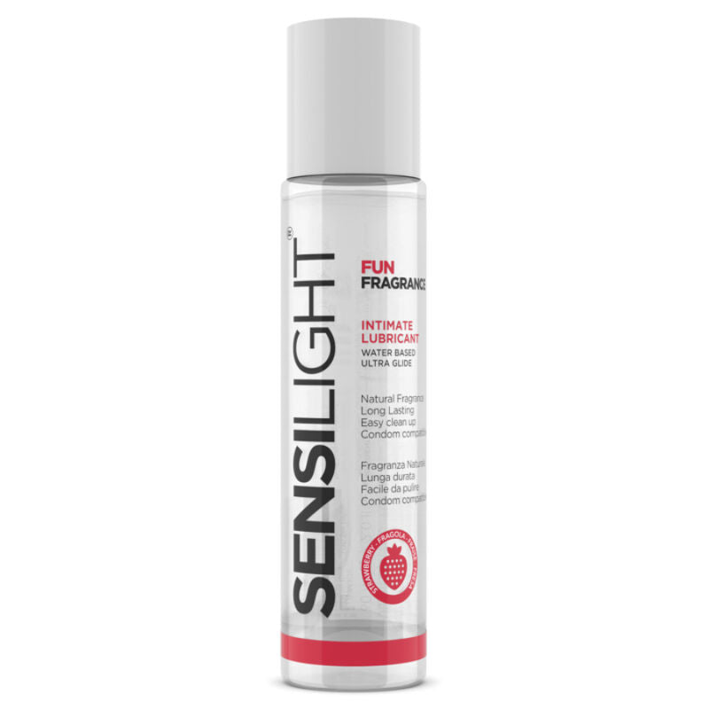 INTIMATELINE - SENSILIGHT VANDBASERET GLIDEMIDDEL JORDBÆR 60 ML