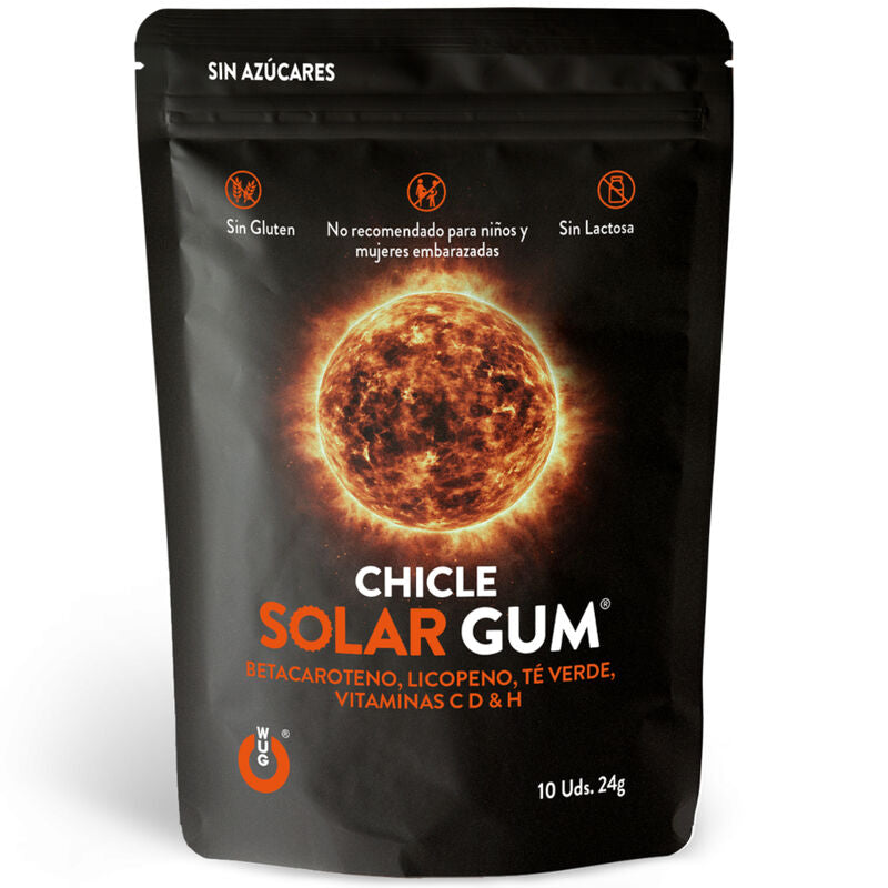 WUG GUM - SOLAR GUM SOLBRUNNING 10 STK.