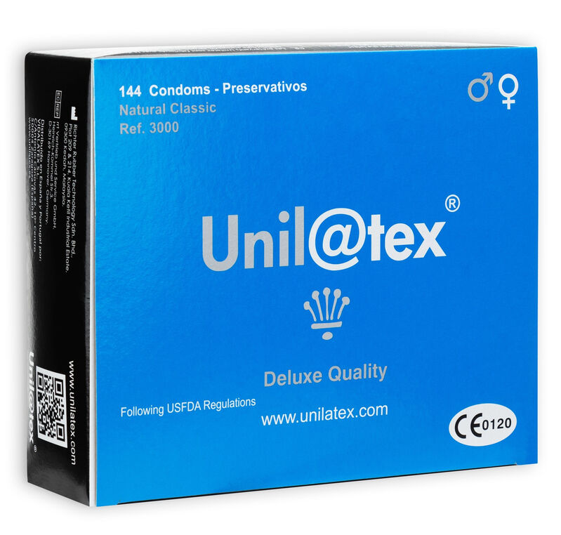UNILATEX - NATURLIGE KONSERVERINGSMIDLER 144 ENHEDER