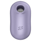 SATISFYER - PRO TO GO 2 DOUBLE AIR PULSE STIMULATOR & VIBRATOR VIOLET
