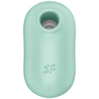 SATISFYER - PRO TO GO 2 DOBBELT LUFTPULS STIMULATOR & VIBRATOR GRØN