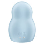 SATISFYER - PRO TO GO 1 DOUBLE AIR PULSE STIMULATOR & VIBRATOR BLUE