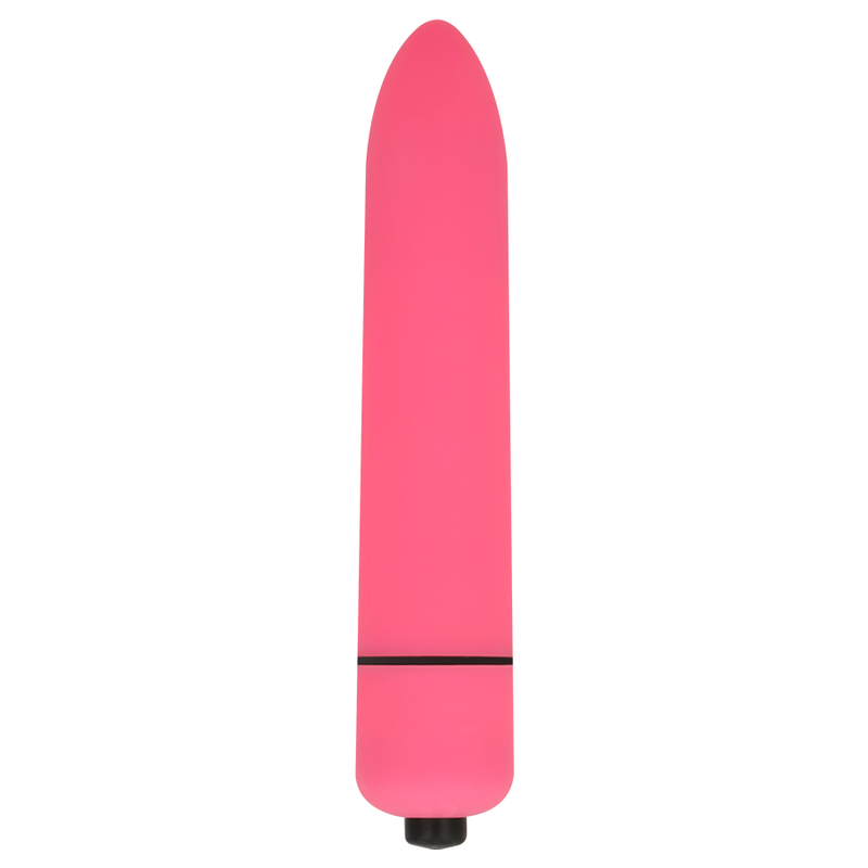 OHMAMA - MINI VIBRERENDE KUGLEN 9 CM LYSERØD