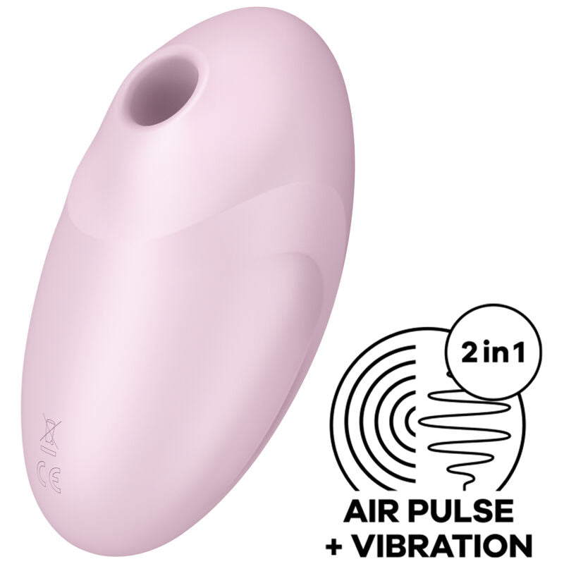 SATISFYER - VULVA LOVER 3 LUFTPULS STIMULATOR & VIBRATOR PINK