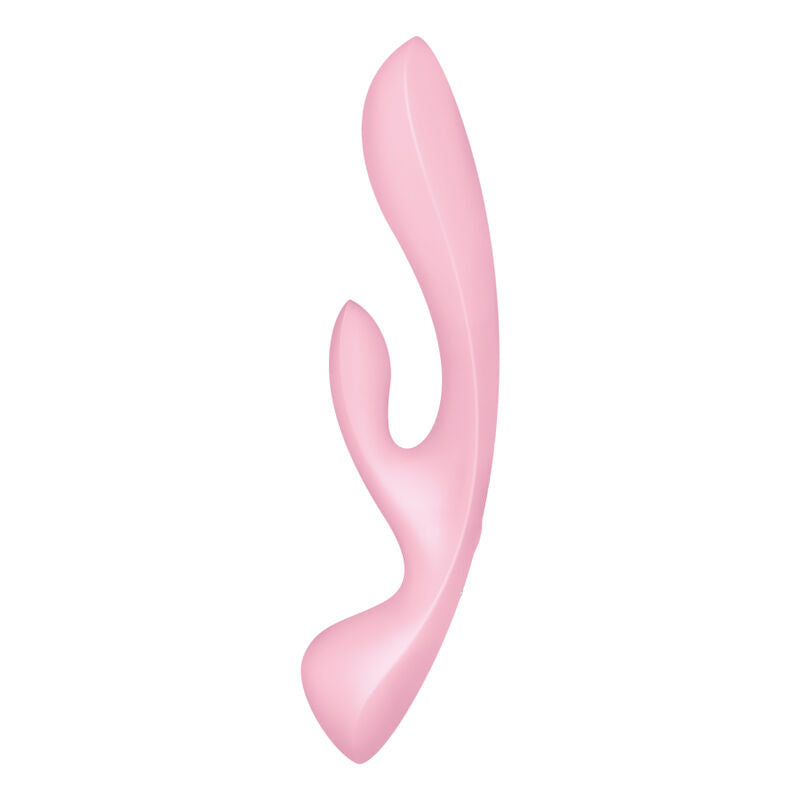 SATISFYER - TRIPLE OH HYBRIDVIBRATION PINK