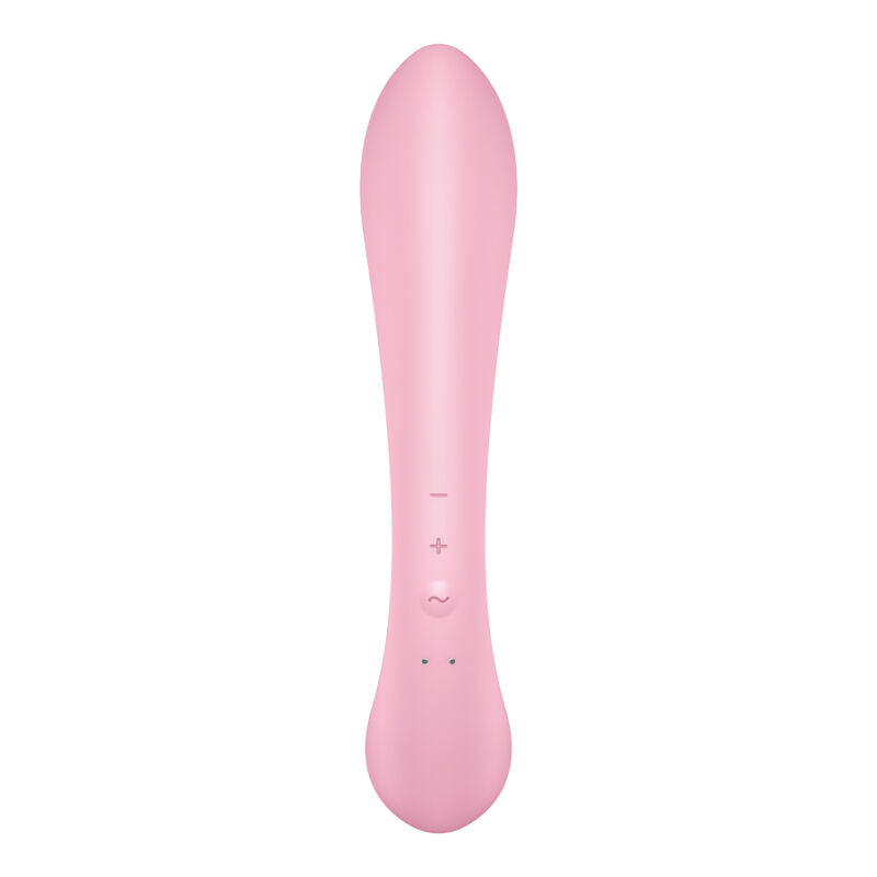 SATISFYER - TRIPLE OH HYBRIDVIBRATION PINK