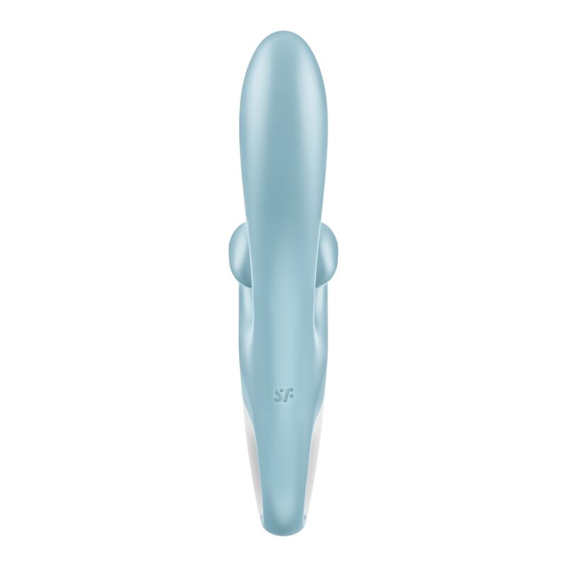 SATISFYER - RØR MIG KANINVIBRATION BLÅ