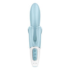 SATISFYER - RØR MIG KANINVIBRATION BLÅ