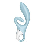 SATISFYER - RØR MIG KANINVIBRATION BLÅ