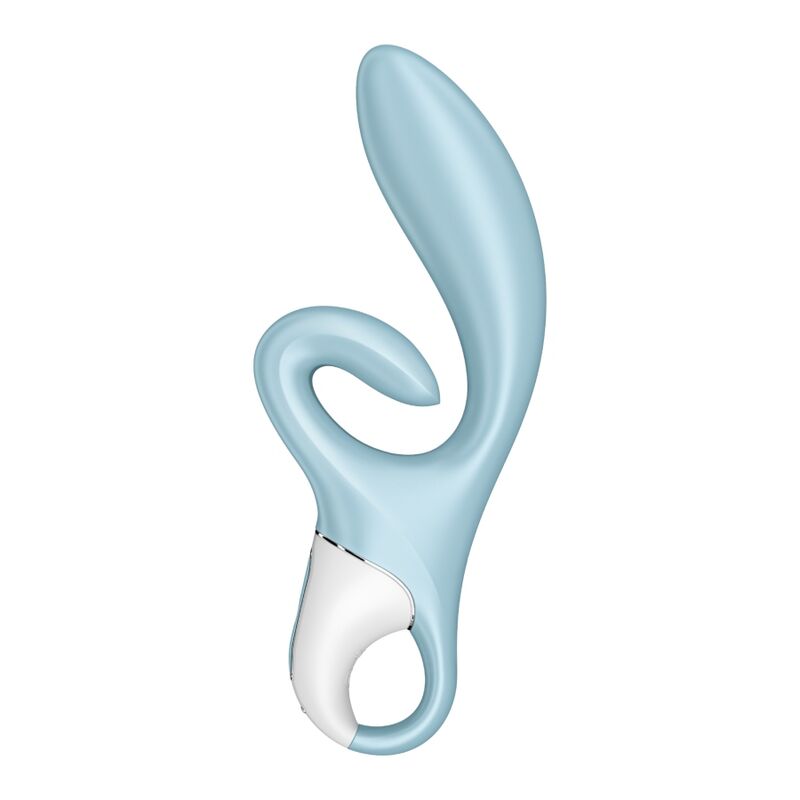 SATISFYER - RØR MIG KANINVIBRATION BLÅ