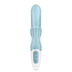 SATISFYER - ELSK MIG KANINVIBRATION BLÅ