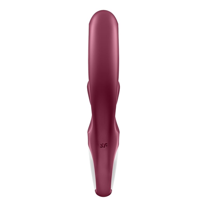 SATISFYER - ELSK MIG KANINVIBRATION RØD