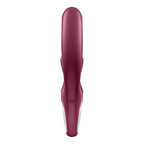 SATISFYER - ELSK MIG KANINVIBRATION RØD