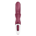 SATISFYER - ELSK MIG KANINVIBRATION RØD