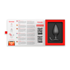ONINDER - RIO VIBRERENDE ANALPLUG SORT - GRATIS APP