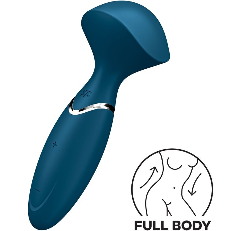 SATISFYER - MINI WOND-ER BLÅ