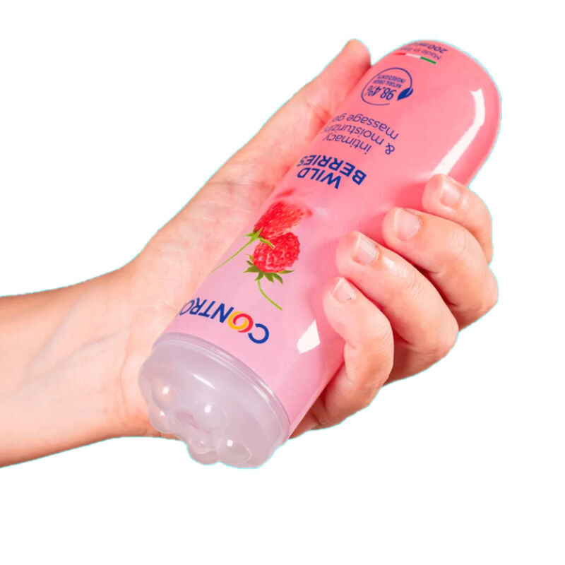 KONTROL - MASSAGEGEL 3 I 1 VILDE BÆR 200 ML